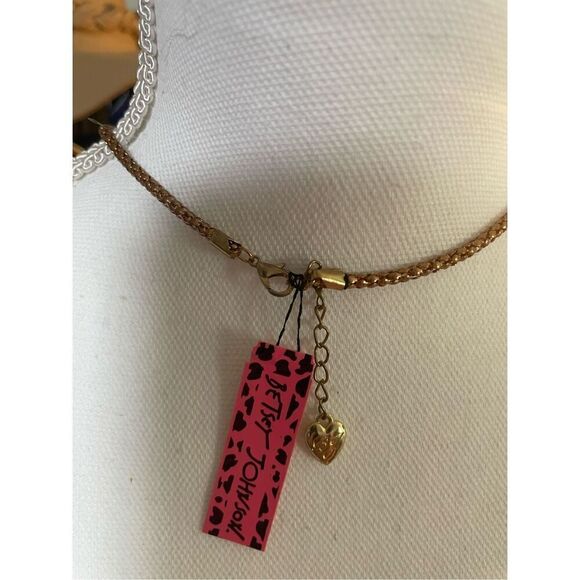 NWT BETSEY JOHNSON RHINESTONE HELICOPTER CHOPPER NECKLACE 3D & Propeller Spins - Picture 4 of 14